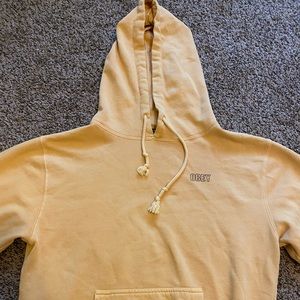 OBEY yellow hoodie